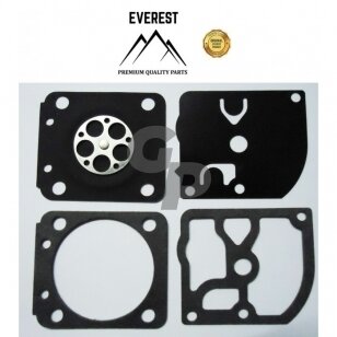 Karbiuratoriaus membranos komplektas tinkanits Stihl fs45, fs46, fs120, fs200, fs250, fs300 008196