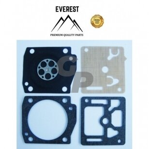 Karbiuratoriaus membranų komplektas zama gnd-54 tinkanits Husqvarna 355 efco 147, 152 007781
