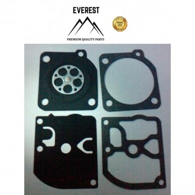 Karbiuratoriaus membranos komplektas tinkanits Stihl 021, ms210, 023, ms230, 025, ms250 008194