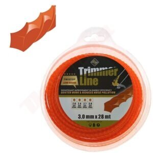 Pjovimo valas TWISTOP SQUARE 3,0MM/ 28M 003586