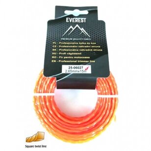 Pjovimo valas twist 2,65mm 15m 004866