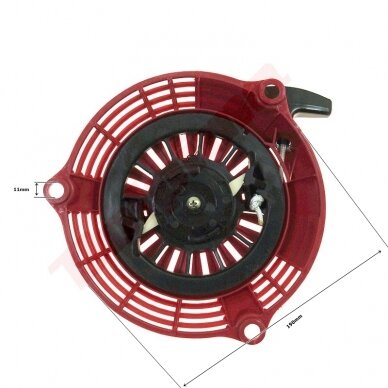 Starteris tinkanits HONDA GCV160 ( 28400-ZM0-013 ) RED  9mm 009443